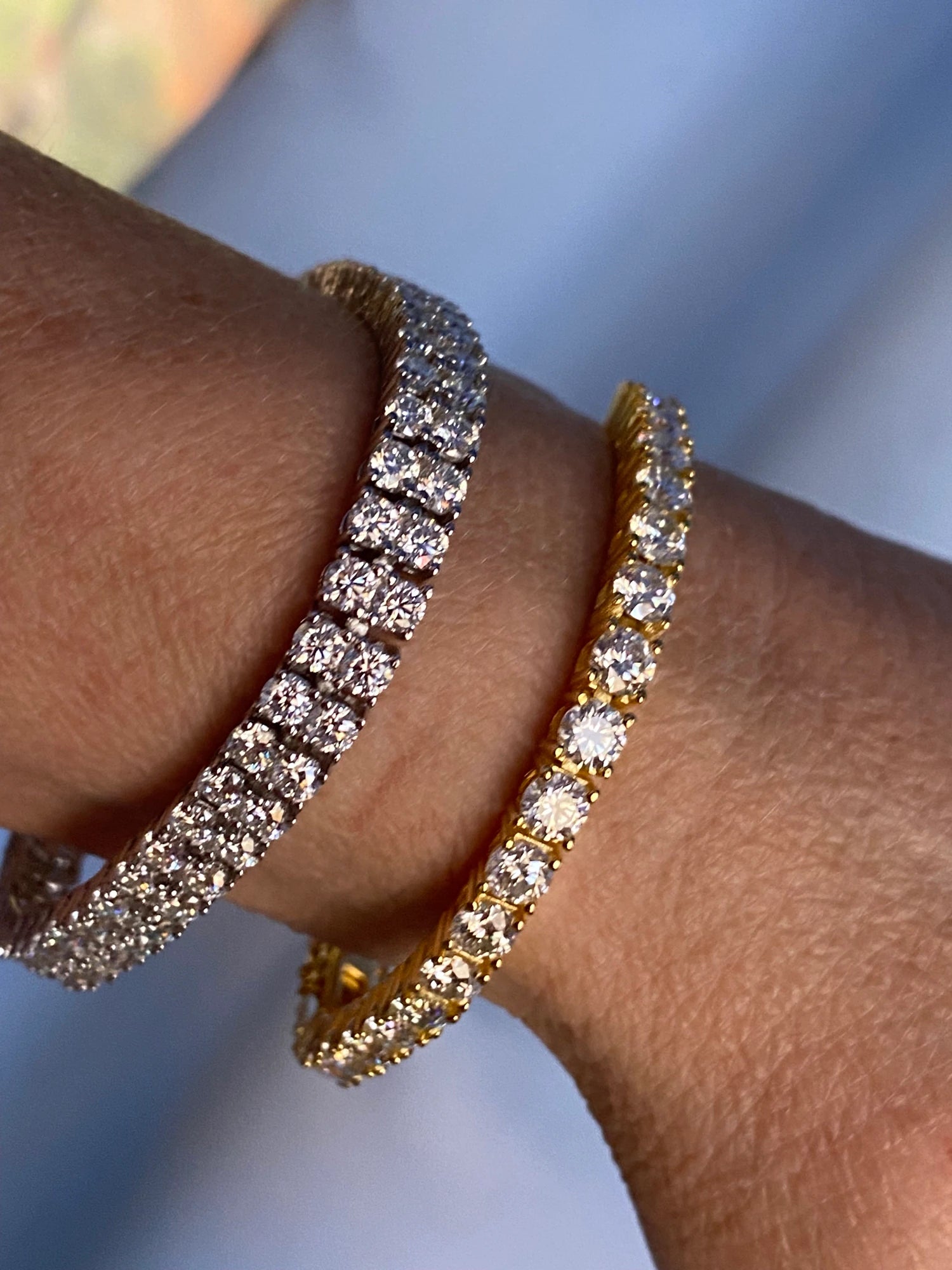 Lustrous Luminaire Moissanite Tennis Bracelet | BHG Jewelry